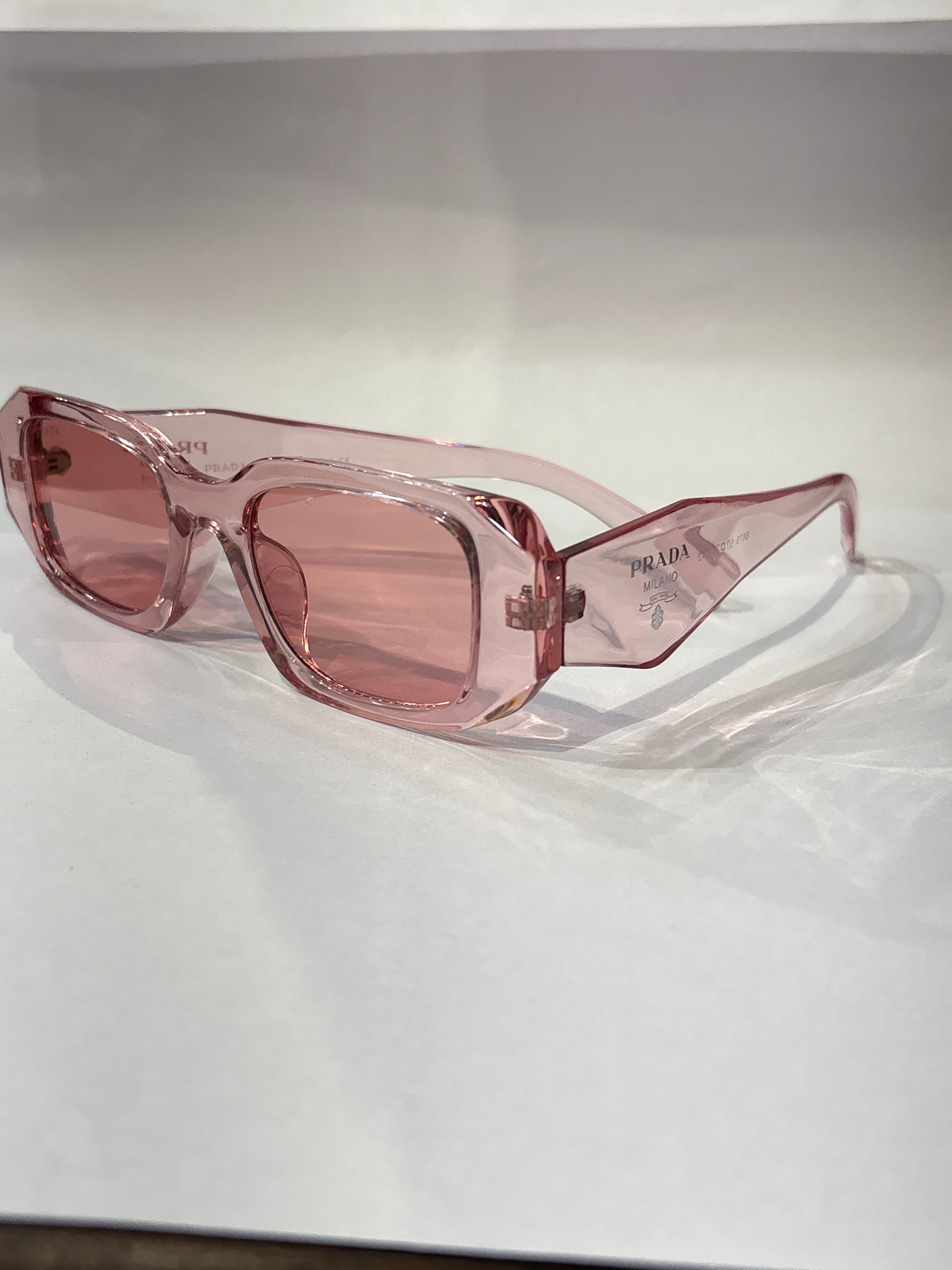 ARP Transi Pink Frame Transi Pink Shade Unisex Sunglass 8679 50 20-143