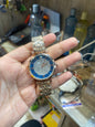 Mra Copper Chain Blue Dial Ladies Watch 901889