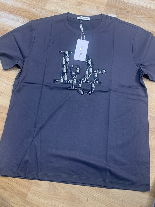 RHC Tshirt Grey RHC Embroidered Print 2551