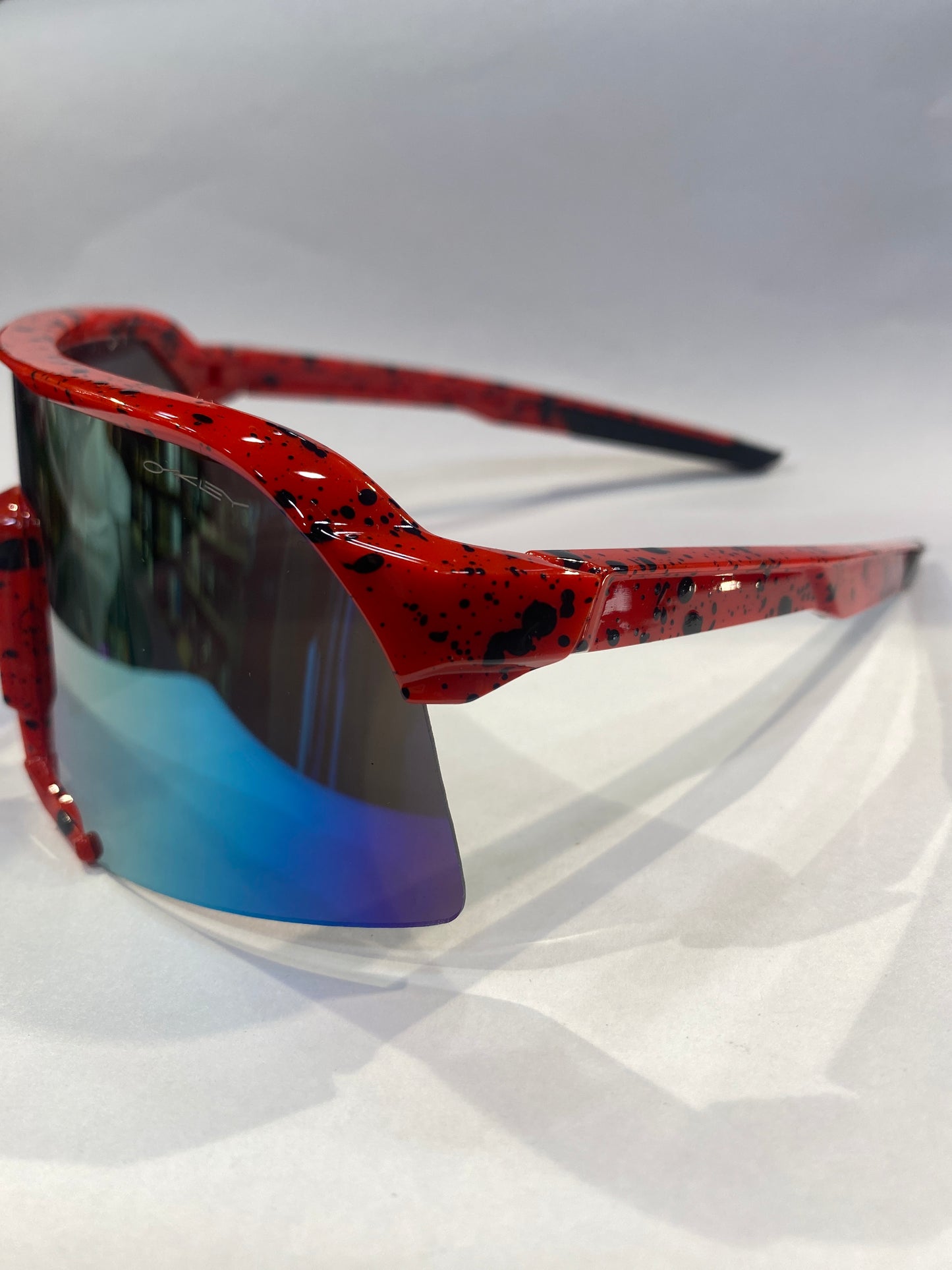 KAO OAK Orange Frame Blue mercury Shade Unisex Sunglass XM 6806