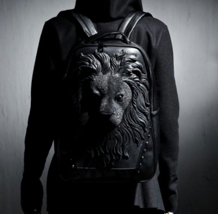 Lion Face Unisex Backpack Bag for Men & Women 102901