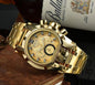 NVI Gold Chain Gold Heavy Dial Men Watch 401346