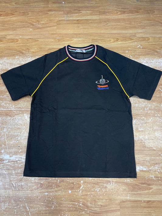 Bail vasa Black Colour Viwienne Westwood print Imported Oversize Unisex T-shirt R287939