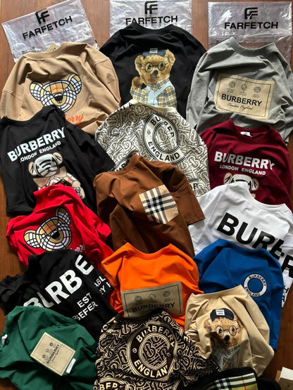 RUB Orange Colour With Rub Print Premium Quality Drop Shoulder Tshirt 65615