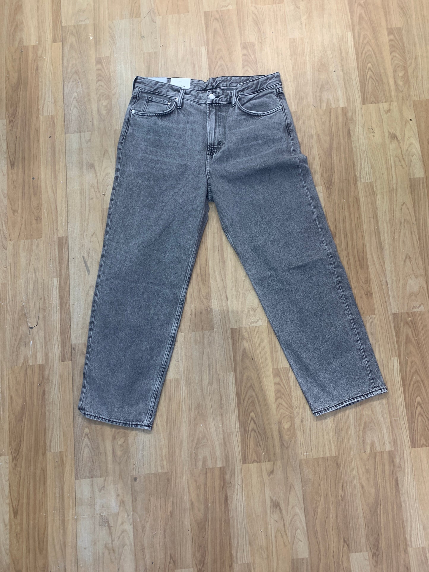 M&H Grey Jeans Straight Fit 8763