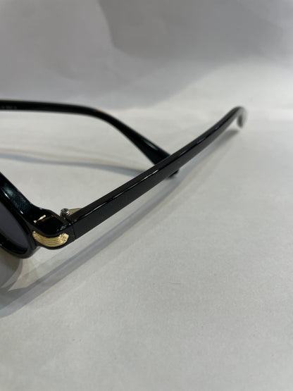RAC Glossy Black Frame Black Shade Unisex Sunglass 3589 50 23 140