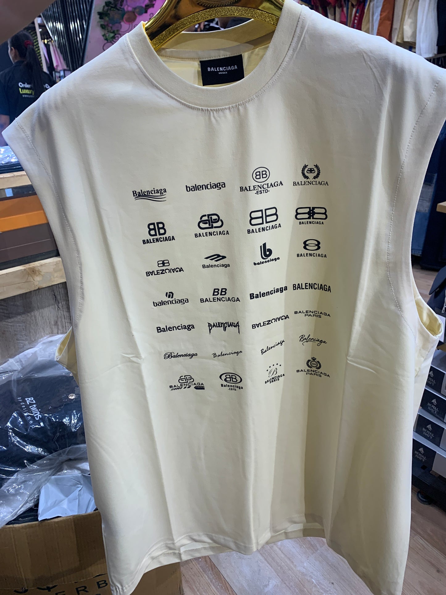 Carem LAB Tank Top LAB Print H90012