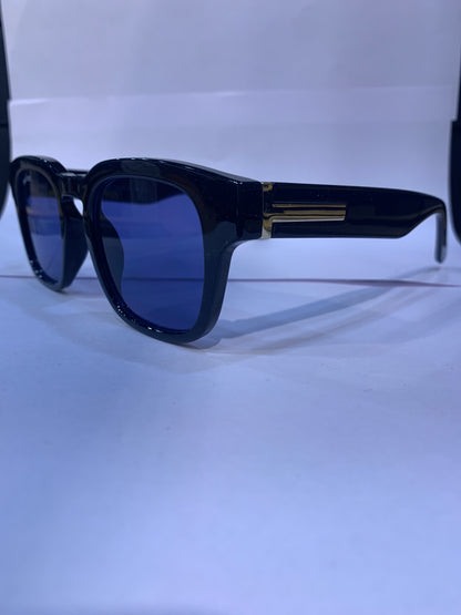 MOT Black Frame Blue Shade Unisex Sunglasses 2099 50 26 149