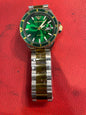 MRA ARM Silver Golden Chain Green Dial Men Watch 990936