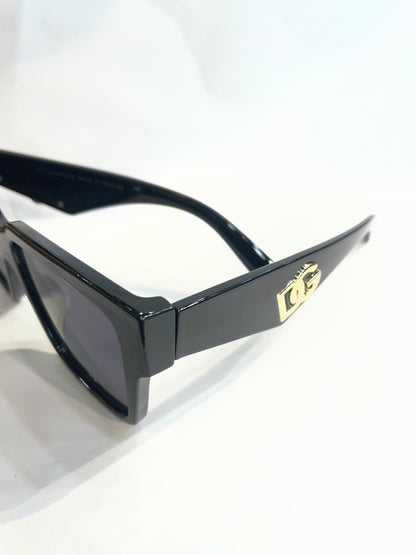 LOD DOL Black Frame Black Shade Premium Quality Unisex Sunglass 6036 56 17 145