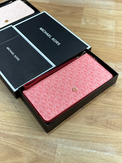 Cim Pink Colour Zipper Ladies Clutch H3008