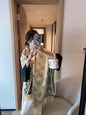 Reh Cream Green Colour Unisex Stole 981044