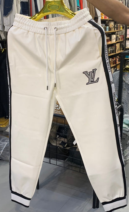 UOL VL White Colour Premium Quality Jacket & Lower Unisex Coord Set 2025129