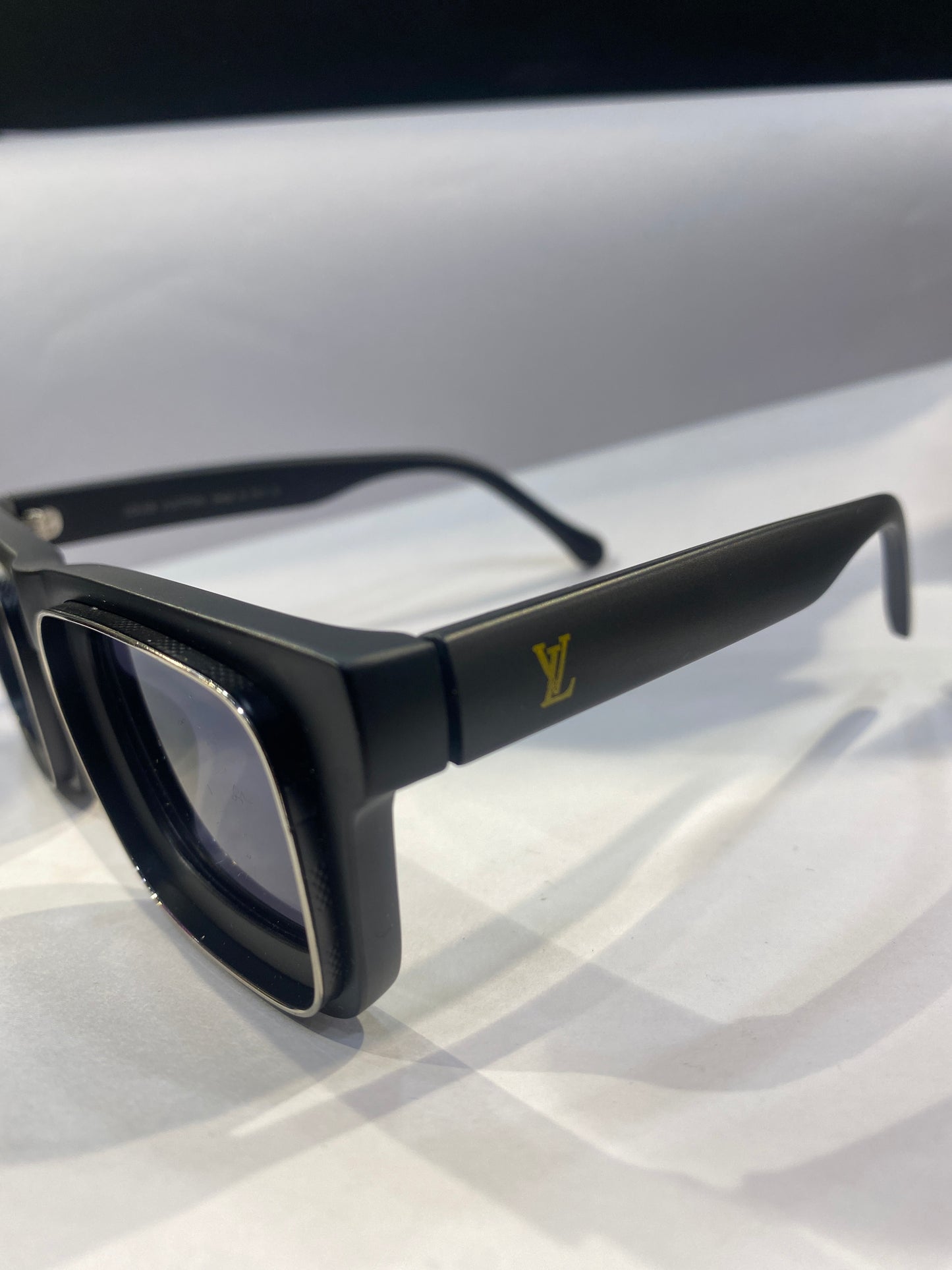 UOL Black Frame Black Shade Unisex Sunglass ZS98204 54 18 143
