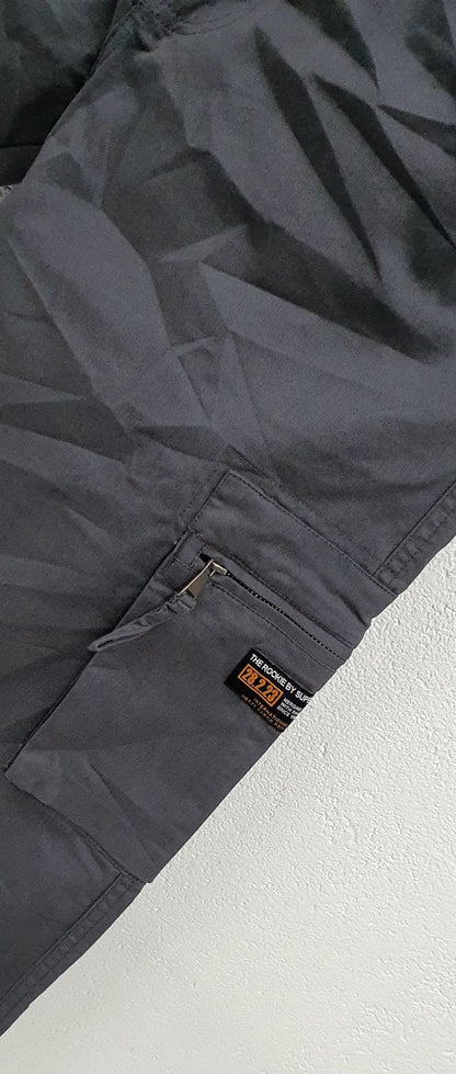 SUP PUS Black Colour With Multiple Pocket Jogger Cargo 131020