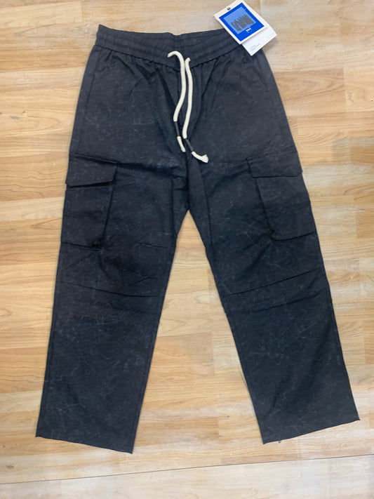 Fashion Black Cargo Grey Shade Four Pocket Baggy Fit M327