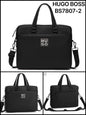 SOB BOS Black Colour Premium Quality Imported Laptop Bag 991342