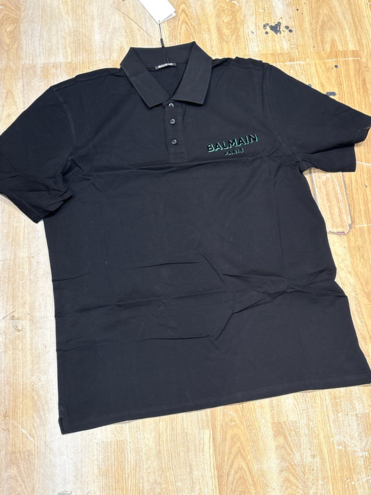 Bal Lav Black Colour Neon Coller T-shirt 989223