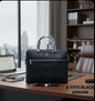 Mra Black Colour Multi Zip Print Laptop Bag A1970-5#