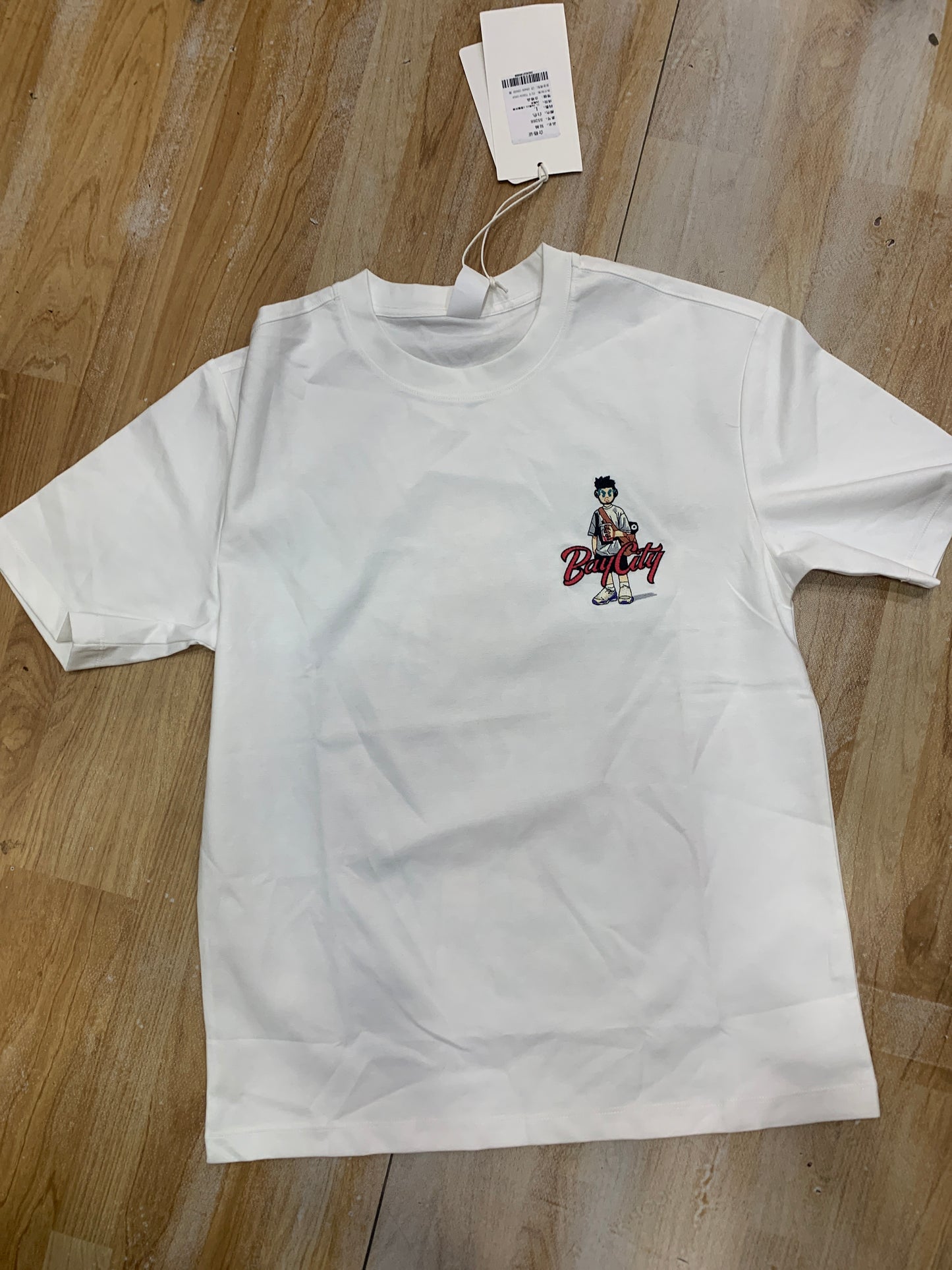 Baycity White Tshirt Back Print 55268