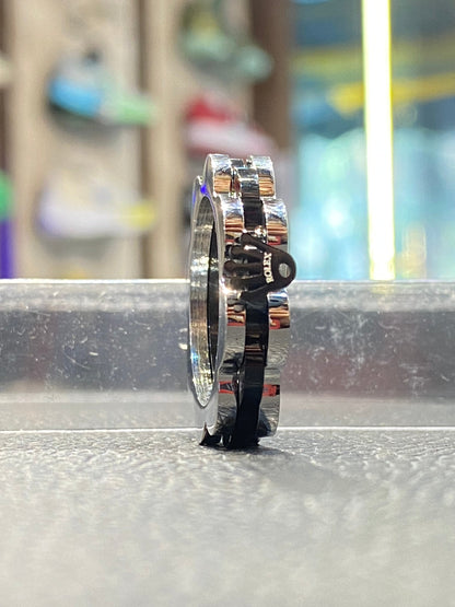 LOR Silver Black  Ring 987295