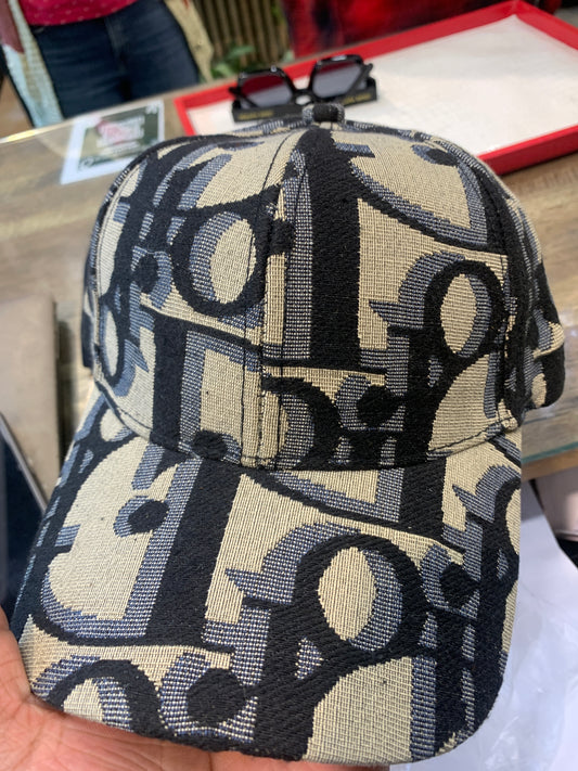 OID DIO Denim Beige Black Printed Colour Imported Unisex Cap 989645