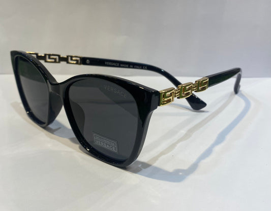 VER REV Black Frame Black Shade Unisex Sunglasses 8716 C1 55 18 139