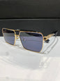 Tid Black Stick Gold Frame Black Shade Unisex Sunglass 23287 59 14 142