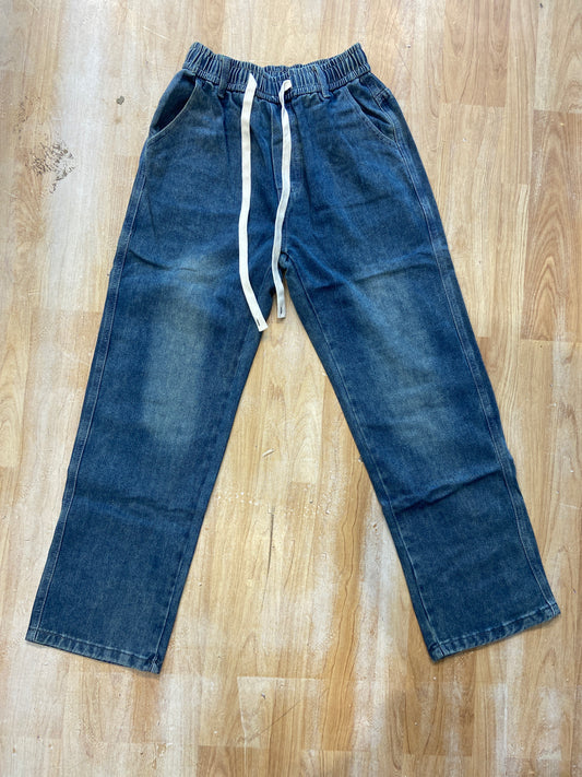 Denim Joggers Blue Stretch Fit 929-3