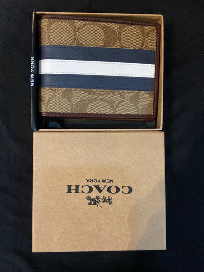 Aoc Multi Colour Genuine Leather Wallet  988610