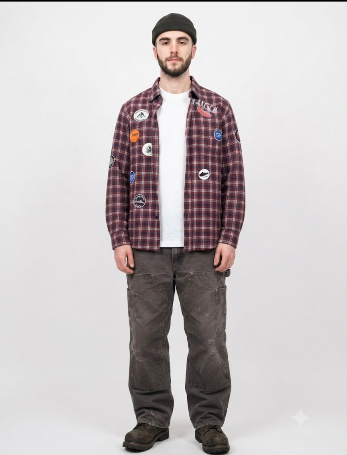 Savage Base Red Cream Blue Check Sklcen Print Premium Quality Full sleeve Imported Shirt 9518-A