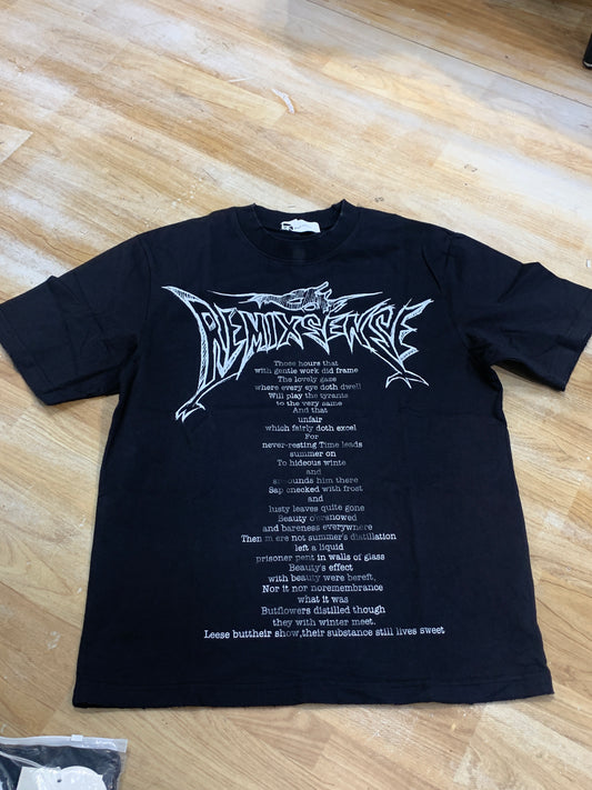 Baodiaozuhe Black Tshirt Remixsense 0263