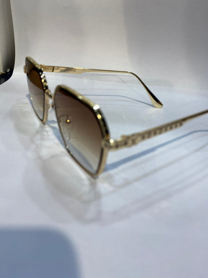 Uol Copper Frame Brown Shade Heavy Quality Sunglass 28741 59 14 140 C3