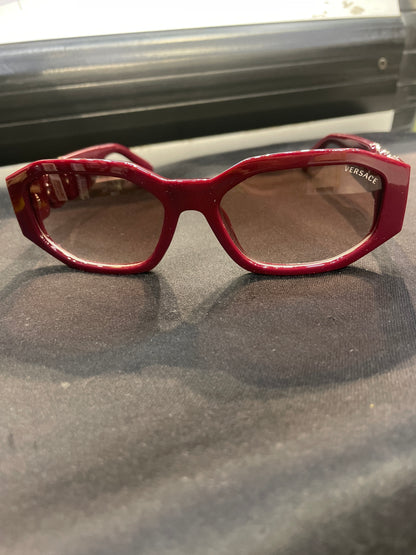 REV VER Mehroon Frame Brown Shade Unisex Sunglass 8723 54 18 141