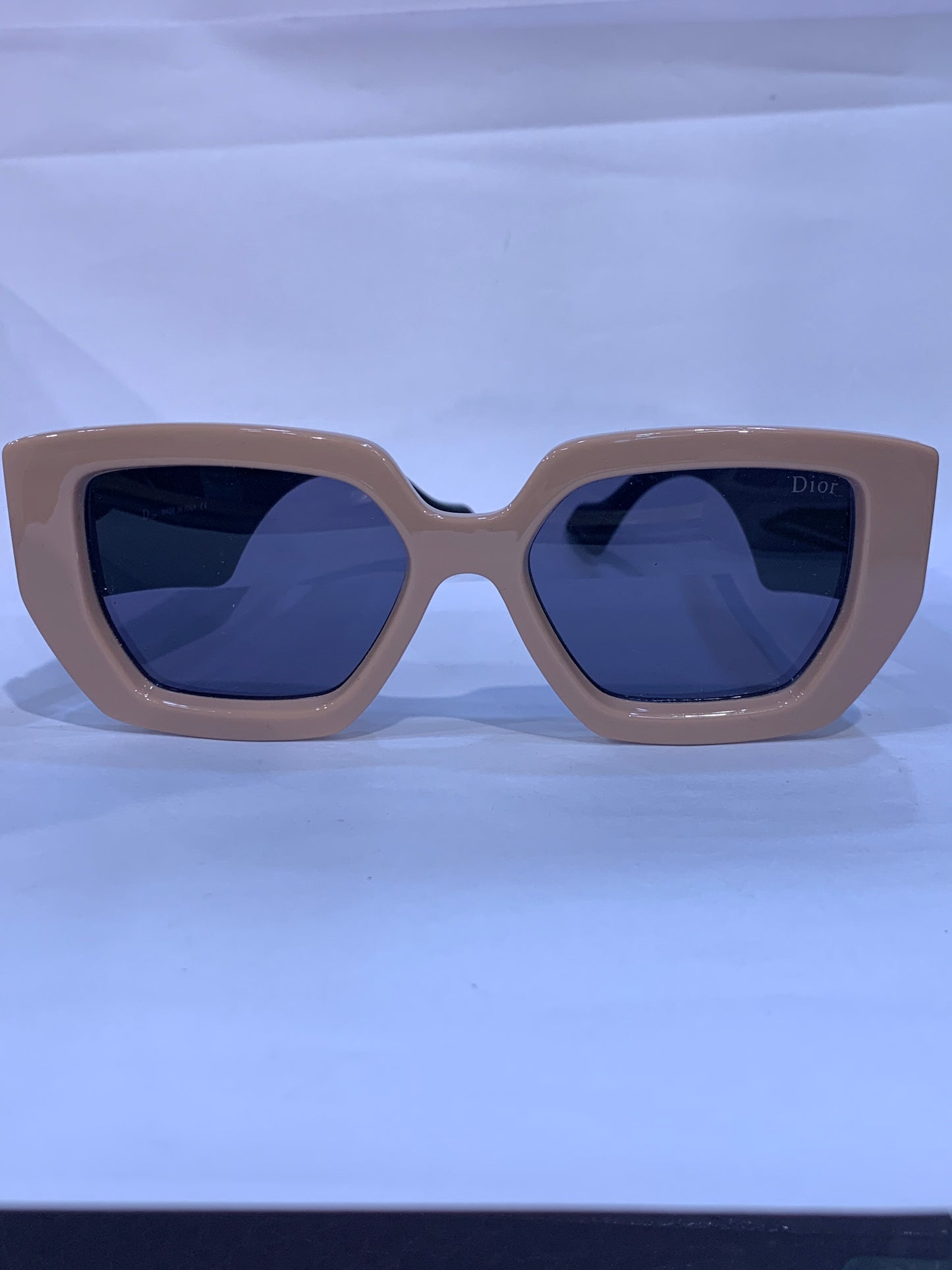 OID Dark peace Frame Black stick Black Shade Premium Quality Unisex Sunglass SUN503