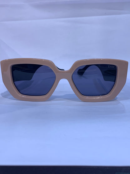 OID Dark peace Frame Black stick Black Shade Premium Quality Unisex Sunglass SUN503