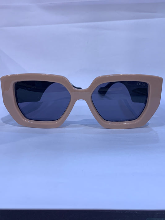 OID Dark peace Frame Black stick Black Shade Premium Quality Unisex Sunglass SUN503