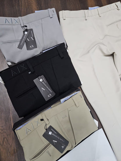MRA ARM X/A Black Colour Bootcut Fit Premium Quality Imported Formal Trouser 989988