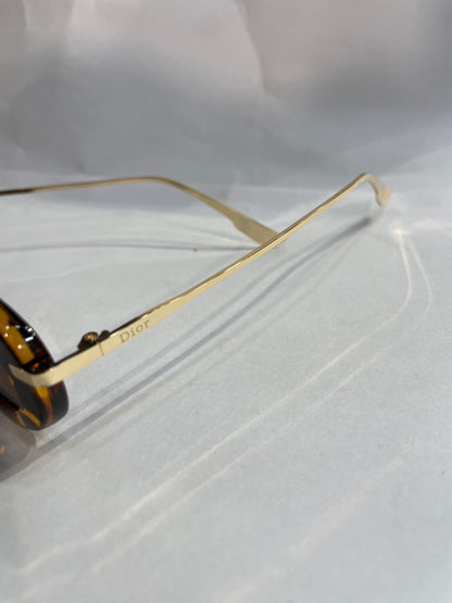 OID Leopard Frame  Golden Stick Brown Shade Unisex Sunglasses SUN241