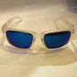 KAO Transparent Blue Reflector Shade Sunglass 3338 56 19-126