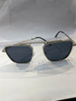 RAM Matte Silver Frame Black Shade Unisex Sunglasses KSL-98493 52 21 145