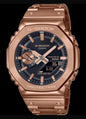 Hsg Copper Chain Black Dial Water resistant Sports Men Watch 989870