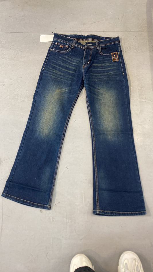 LAR RAL LOP Dark Blue Colour Premium Quality Bootcut Fit Men’s Jeans 990363