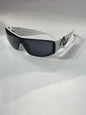 Ahc Cha White Frame Black Shade Unisex Sungless Sun042