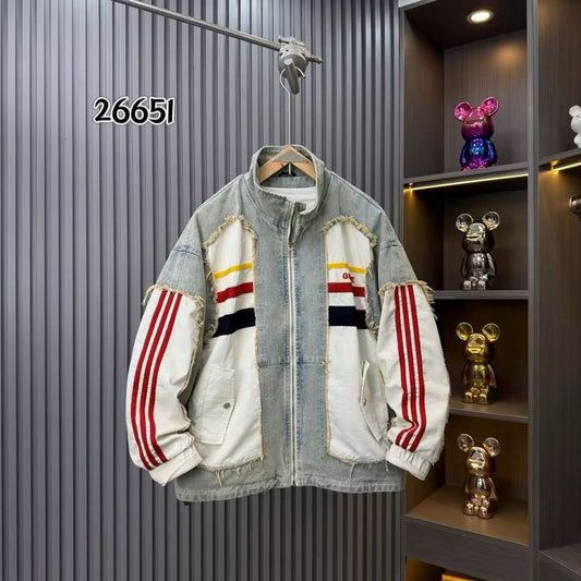 GRACE SWEET VALID Sky Denim Rugged Design Premium Quality Jacket 26651