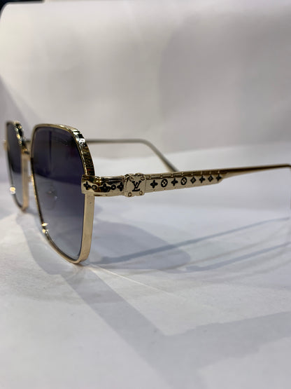 Uol Copper Frame Black Trance Shade Heavy Quality Sunglass 28741 59 14 140 C3