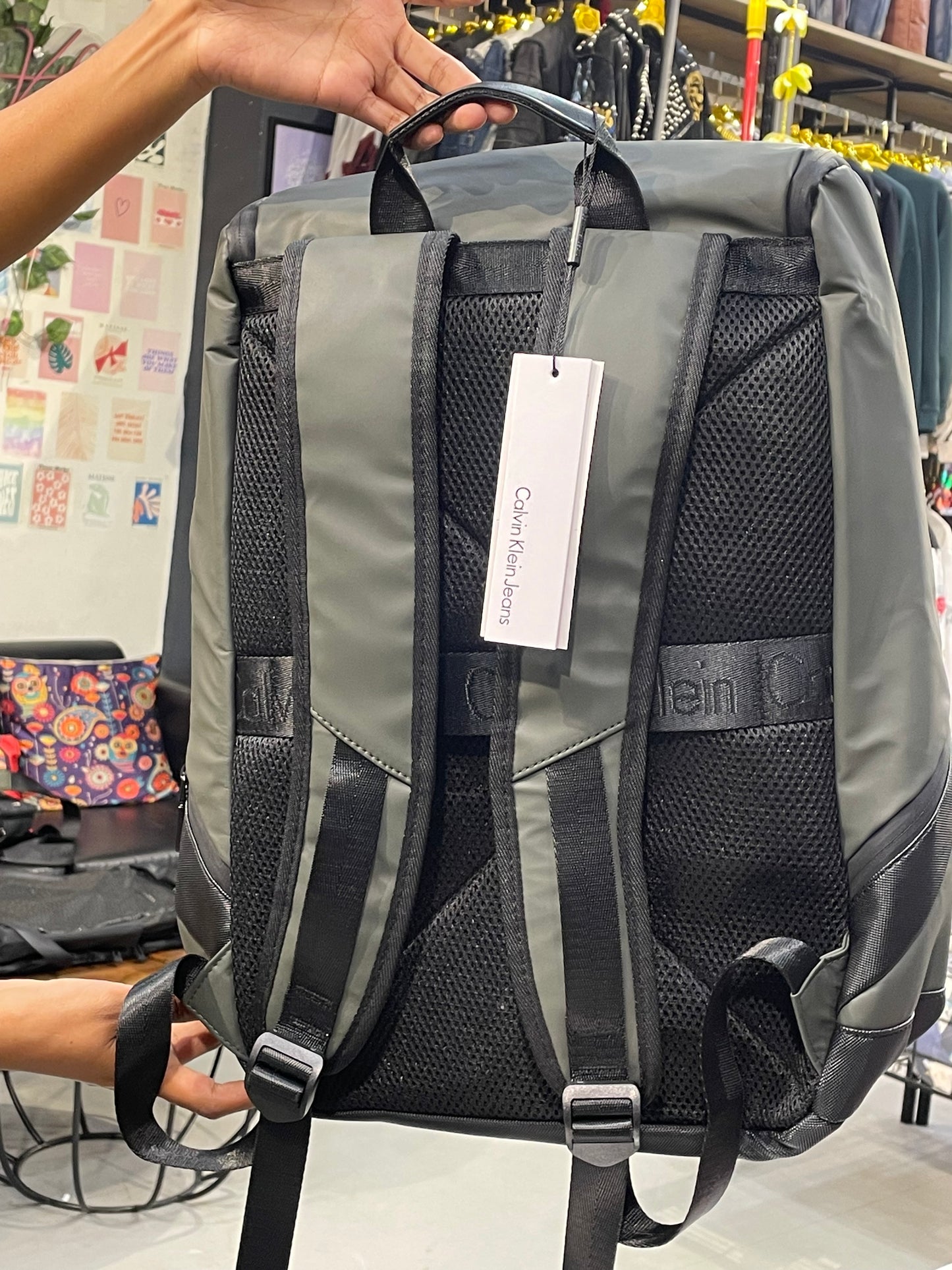 LAC Backpack With USB Charging Port Unisex Premium Quality K20219#