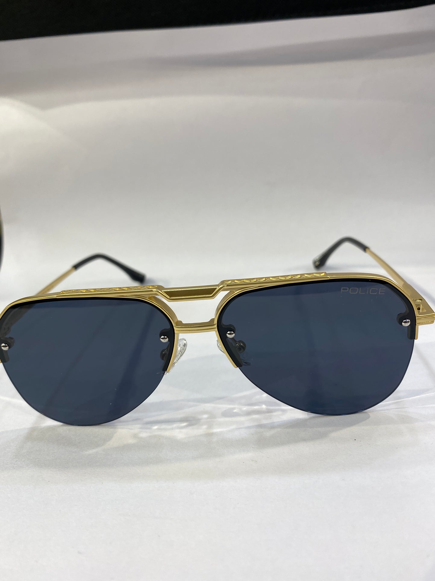 LOP Golden Frame Black Shade Unisex Sunglass Sun 101
