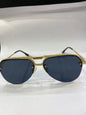 LOP Golden Frame Black Shade Unisex Sunglass Sun 101