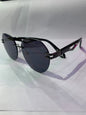 Yam Black Frame Black Shade Unisex Sunglass Z38 66 16 143